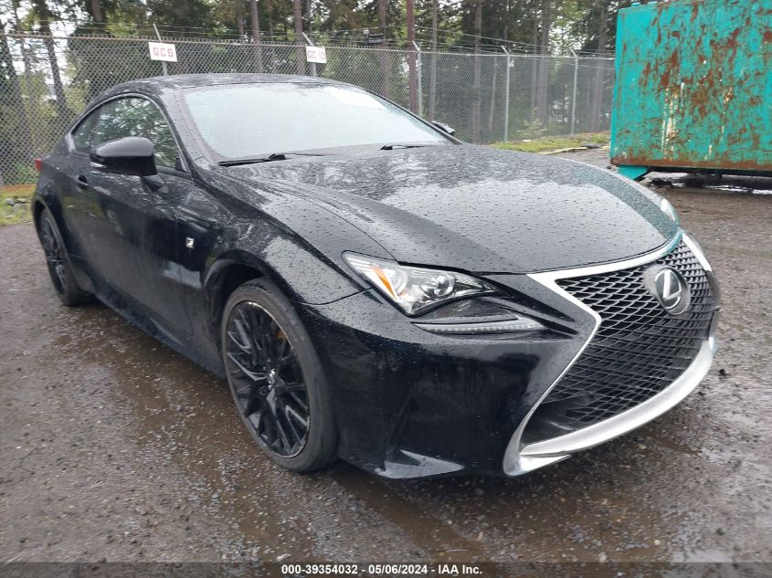 2016 Lexus Rc 200T VIN: JTHHA5BC3G5000686 Lot: 39354032