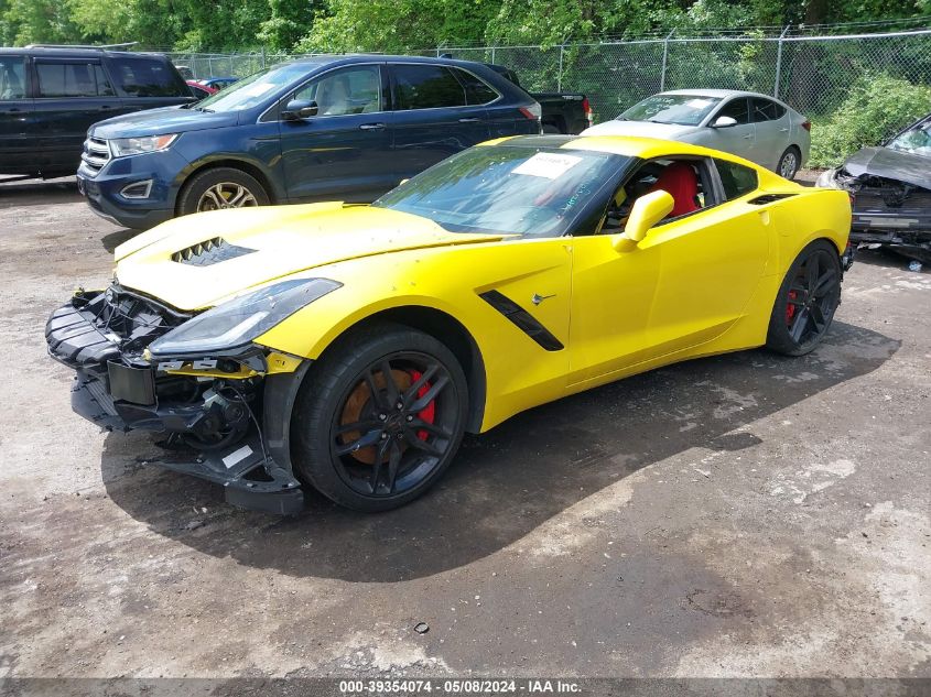 2017 Chevrolet Corvette Stingray Z51 VIN: 1G1YK2D78H5119972 Lot: 39354074