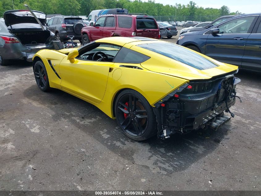 2017 Chevrolet Corvette Stingray Z51 VIN: 1G1YK2D78H5119972 Lot: 39354074