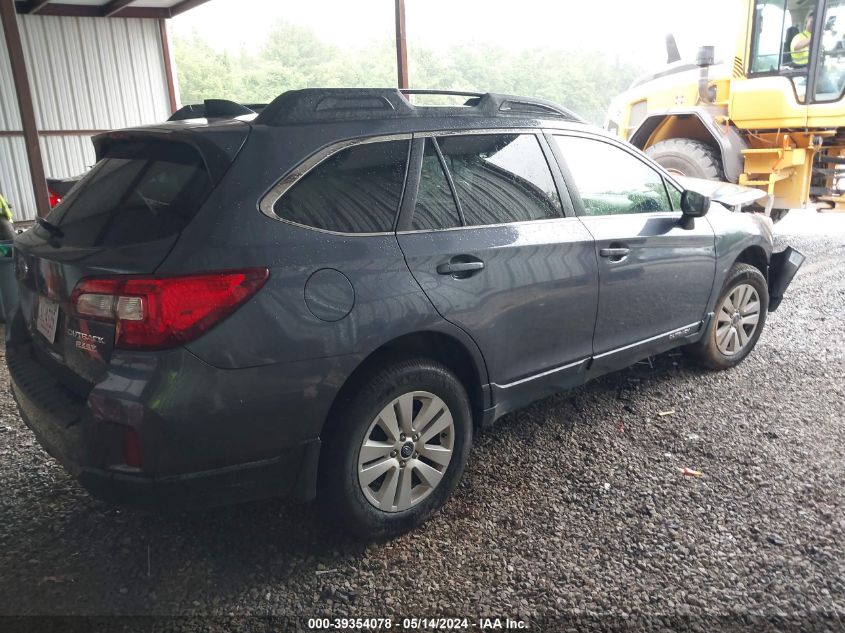 2016 Subaru Outback 2.5I Premium VIN: 4S4BSADC6G3336821 Lot: 39354078