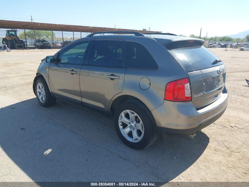 2013 Ford Edge Sel VIN: 2FMDK3JC9DBB83047 Lot: 39354081