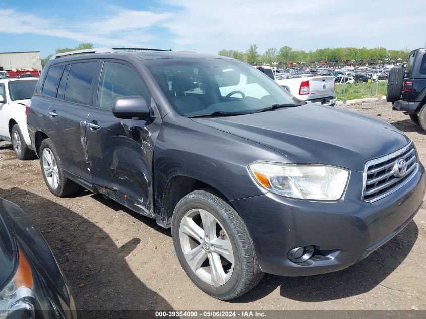 2008 Toyota Highlander Limited VIN: JTEES42A182101444 Lot: 39354090