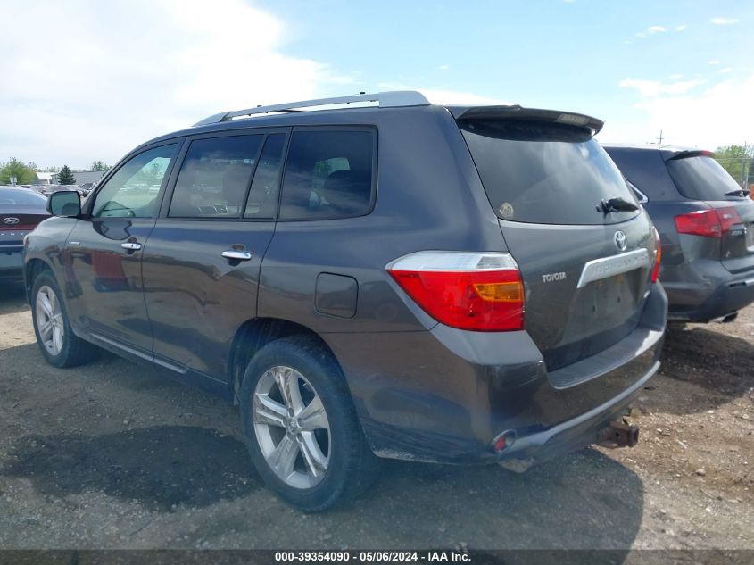 2008 Toyota Highlander Limited VIN: JTEES42A182101444 Lot: 39354090