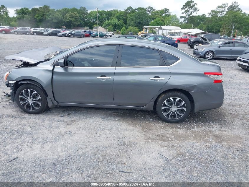 2015 Nissan Sentra Sv VIN: 3N1AB7AP1FL693632 Lot: 39354096