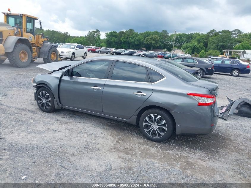 2015 Nissan Sentra Sv VIN: 3N1AB7AP1FL693632 Lot: 39354096