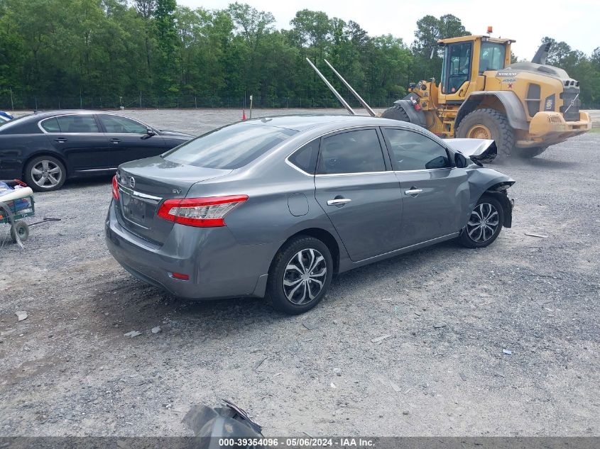 2015 Nissan Sentra Sv VIN: 3N1AB7AP1FL693632 Lot: 39354096