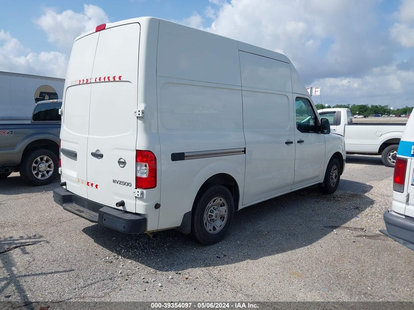 2017 Nissan Nv Cargo Nv2500 Hd Sv V6 VIN: 1N6BF0LY5HN804671 Lot: 39354097