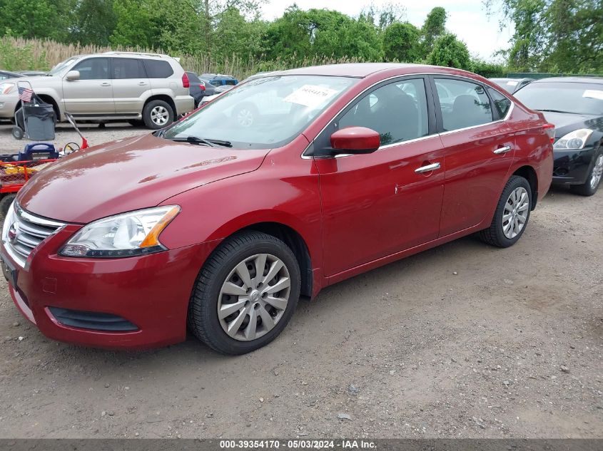 3N1AB7AP5FL673142 | 2015 NISSAN SENTRA