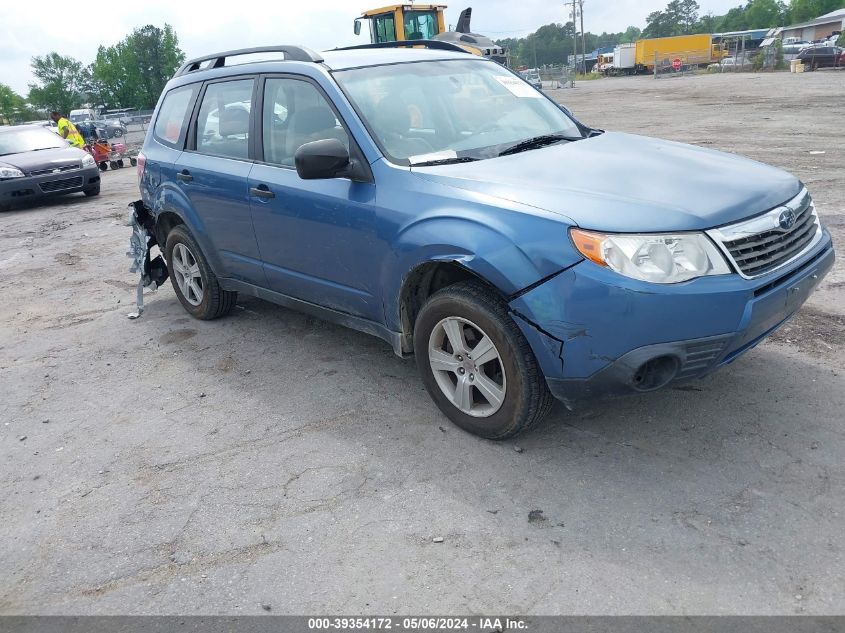 2010 Subaru Forester 2.5X VIN: JF2SH6BC9AH763277 Lot: 39354172