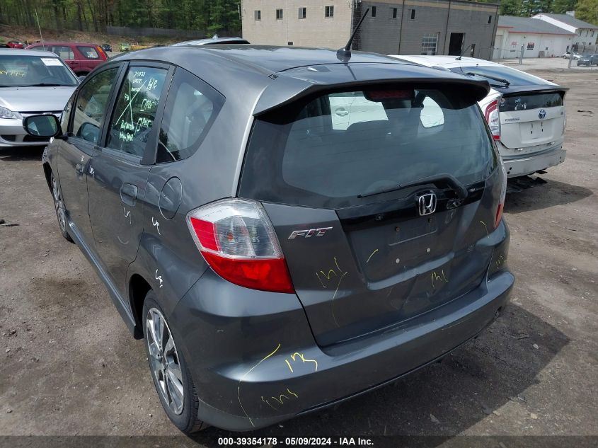 2012 Honda Fit Sport VIN: JHMGE8H57CC027678 Lot: 39354178