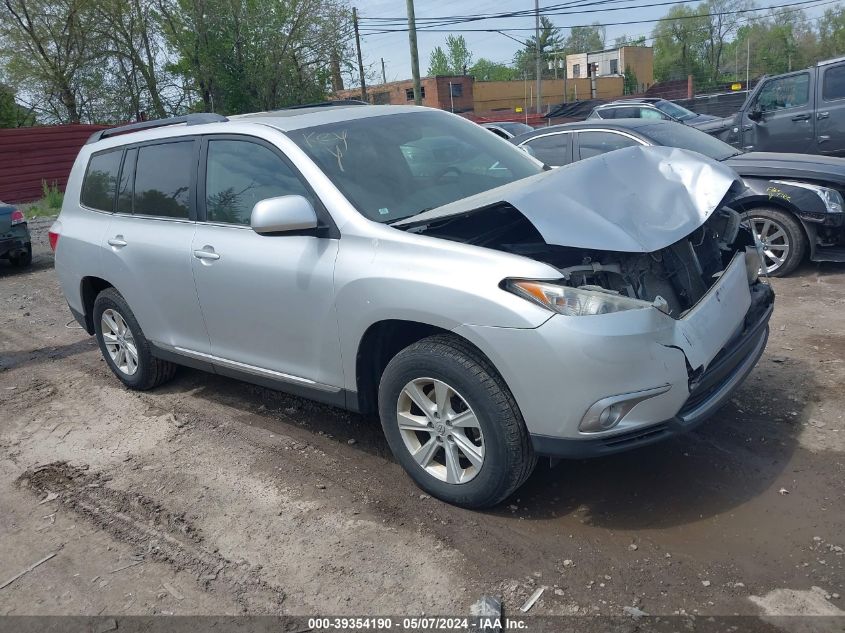 2011 Toyota Highlander Base V6/Se V6 VIN: 5TDBK3EH4BS066554 Lot: 39354190