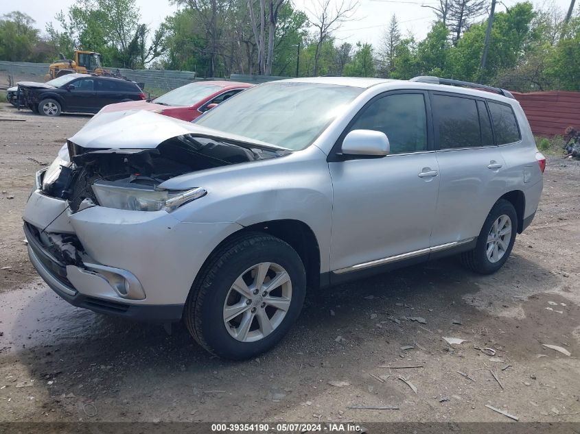 2011 Toyota Highlander Base V6/Se V6 VIN: 5TDBK3EH4BS066554 Lot: 39354190