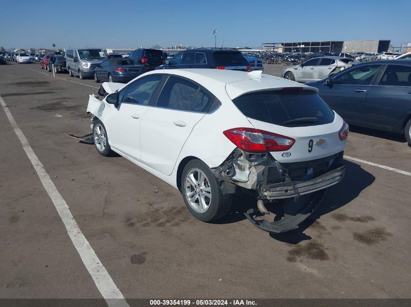 2017 Chevrolet Cruze Lt Auto VIN: 3G1BE6SM7HS554548 Lot: 39354199