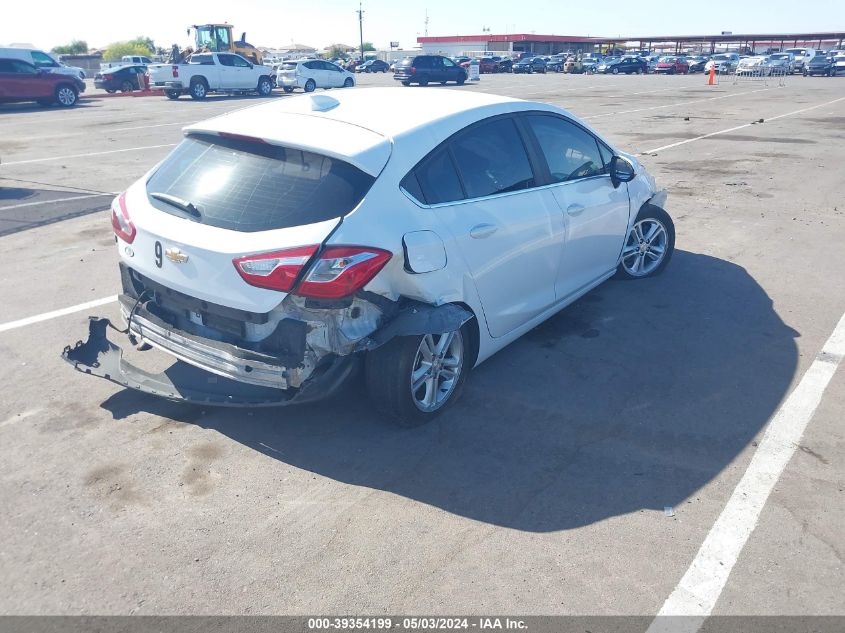 2017 Chevrolet Cruze Lt Auto VIN: 3G1BE6SM7HS554548 Lot: 39354199