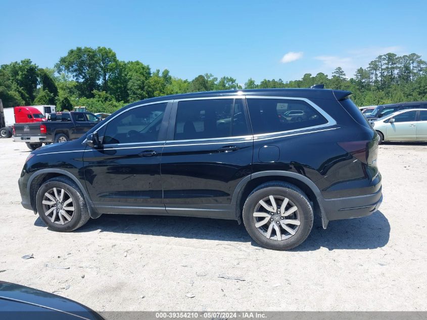 2020 Honda Pilot 2Wd Ex-L VIN: 5FNYF5H53LB019162 Lot: 39354210