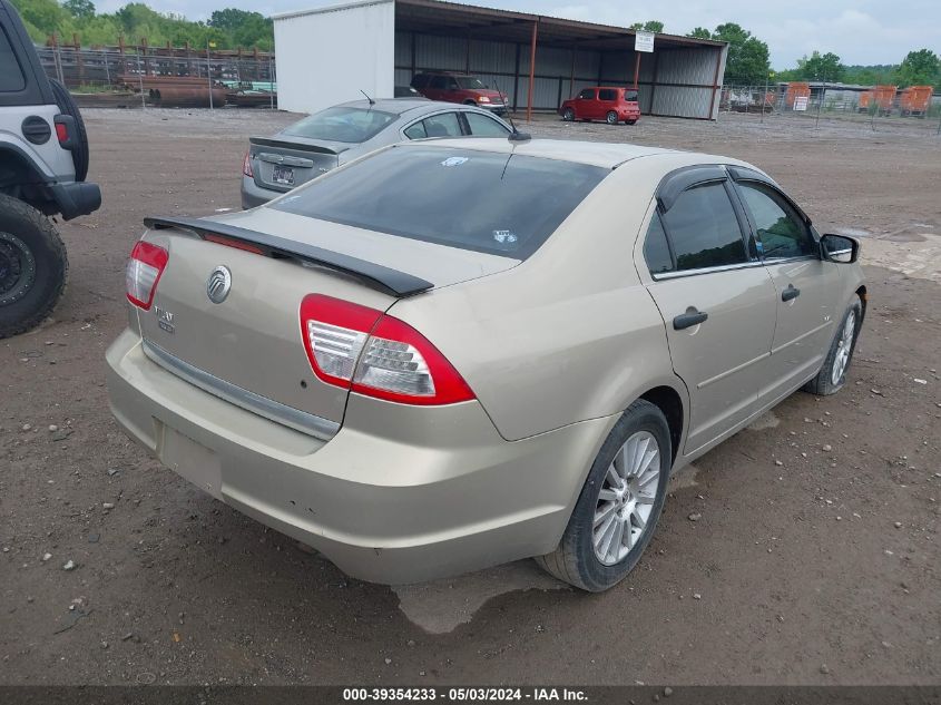 2008 Mercury Milan I4 Premier VIN: 3MEHM08Z08R619668 Lot: 39354233