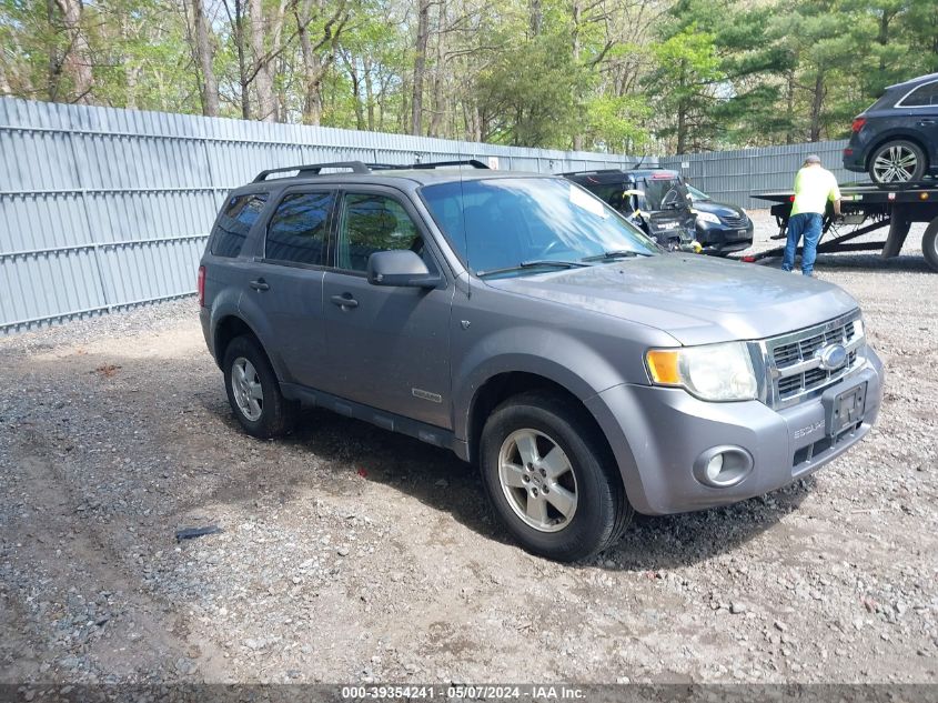 2008 Ford Escape Xlt VIN: 1FMCU93108KA83306 Lot: 39354241