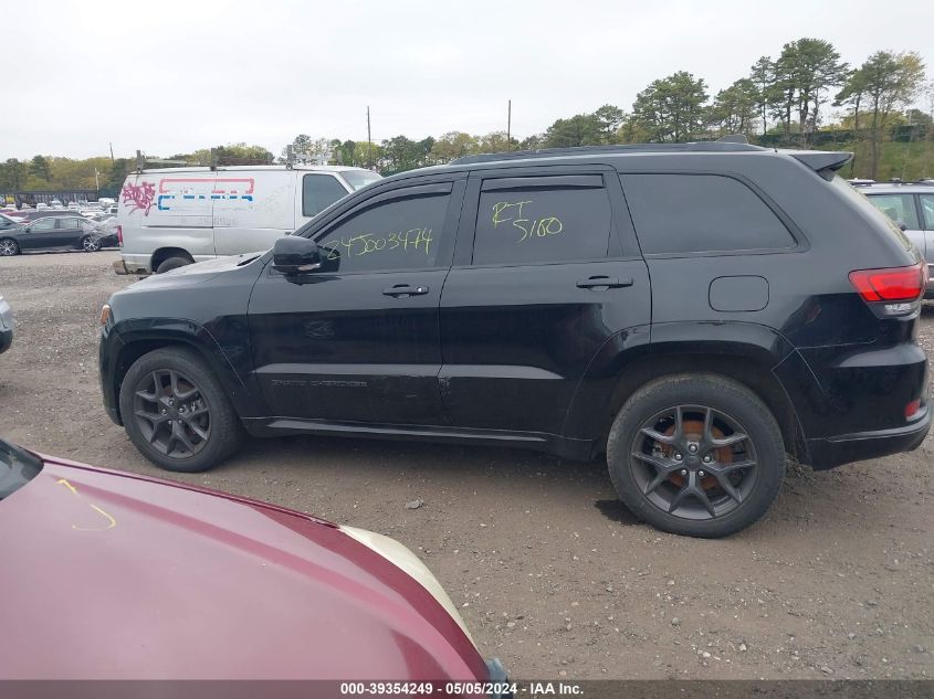 2019 Jeep Grand Cherokee Limited X 4X4 VIN: 1C4RJFBG2KC814718 Lot: 39354249