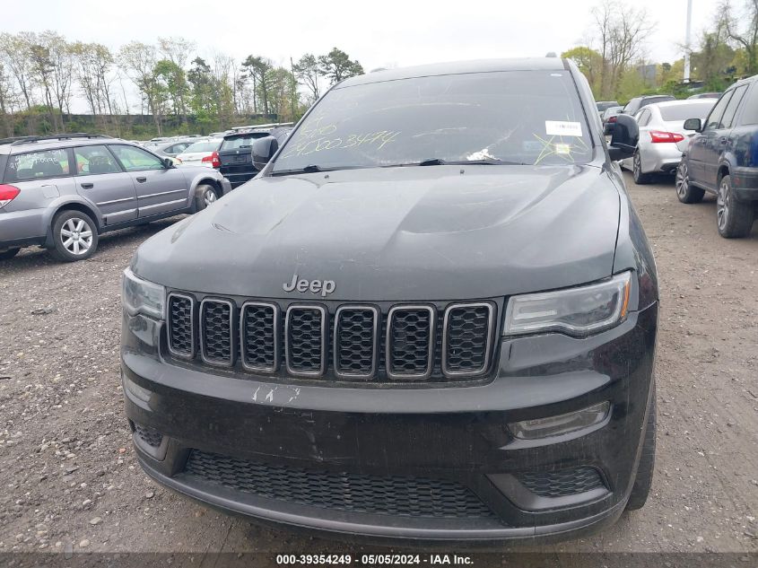 2019 Jeep Grand Cherokee Limited X 4X4 VIN: 1C4RJFBG2KC814718 Lot: 39354249