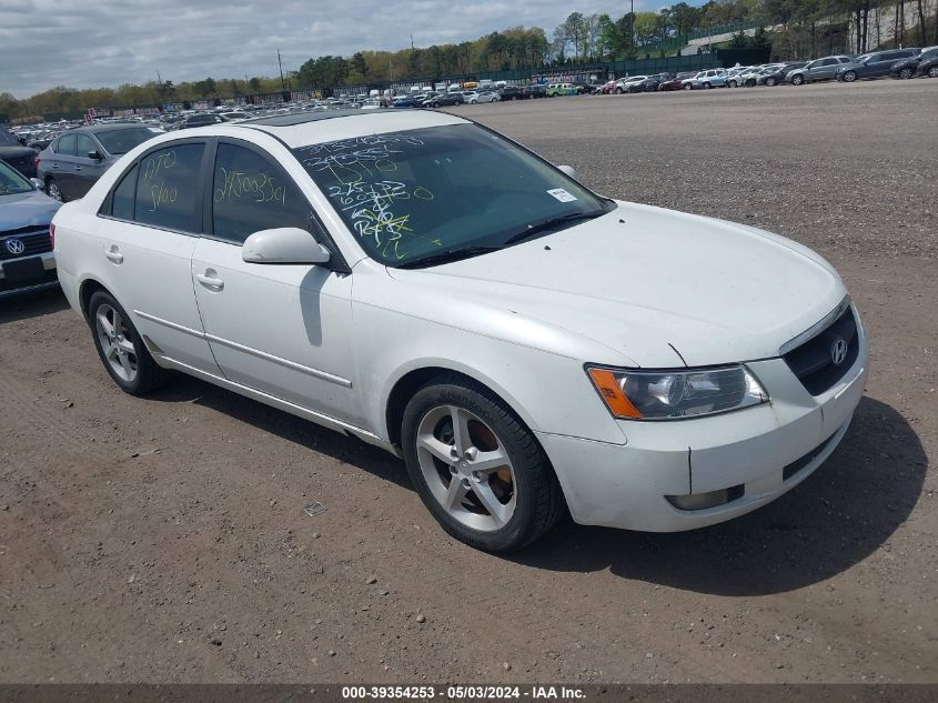 2007 Hyundai Sonata Limited/Se V6 VIN: 5NPEU46F27H212697 Lot: 39354253