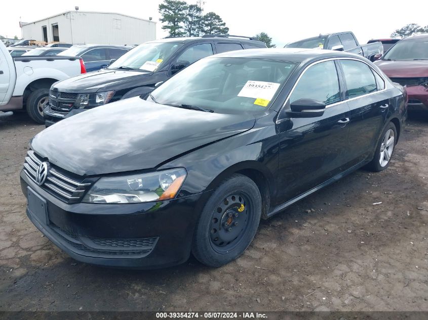 2013 Volkswagen Passat 2.5L Se VIN: 1VWBP7A37DC030636 Lot: 39354274