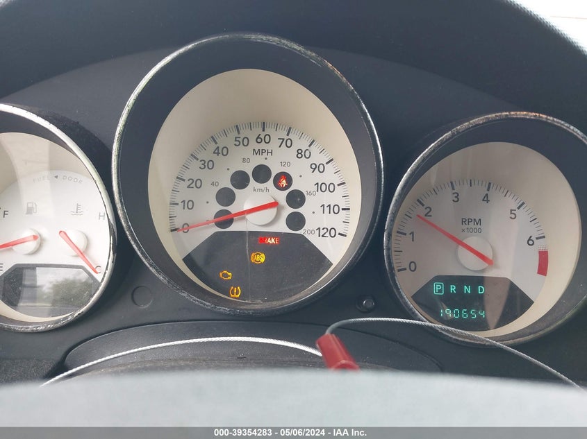 2009 Dodge Caliber R/T VIN: 1B3HB78BX9D171616 Lot: 39354283