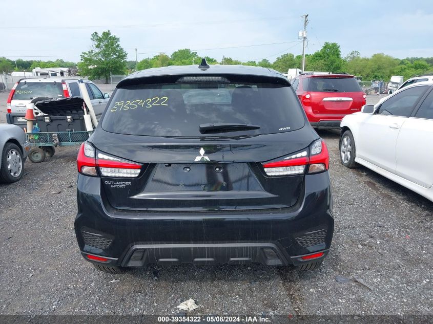 2024 Mitsubishi Outlander Sport 2.0 Es Awc/2.0 Le Awc/2.0 Ralliart Awc/2.0 S Awc/2.0 Se Awc/2.0 Trail Edition Awc VIN: JA4ARUAU5RU007674 Lot: 39354322