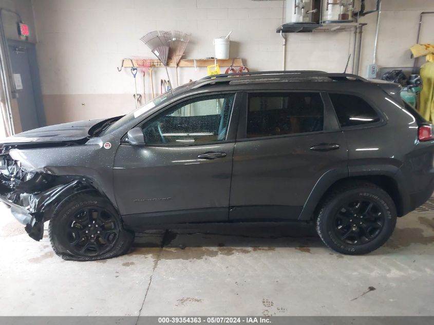 2019 Jeep Cherokee Trailhawk Elite 4X4 VIN: 1C4PJMBX7KD256726 Lot: 39354363