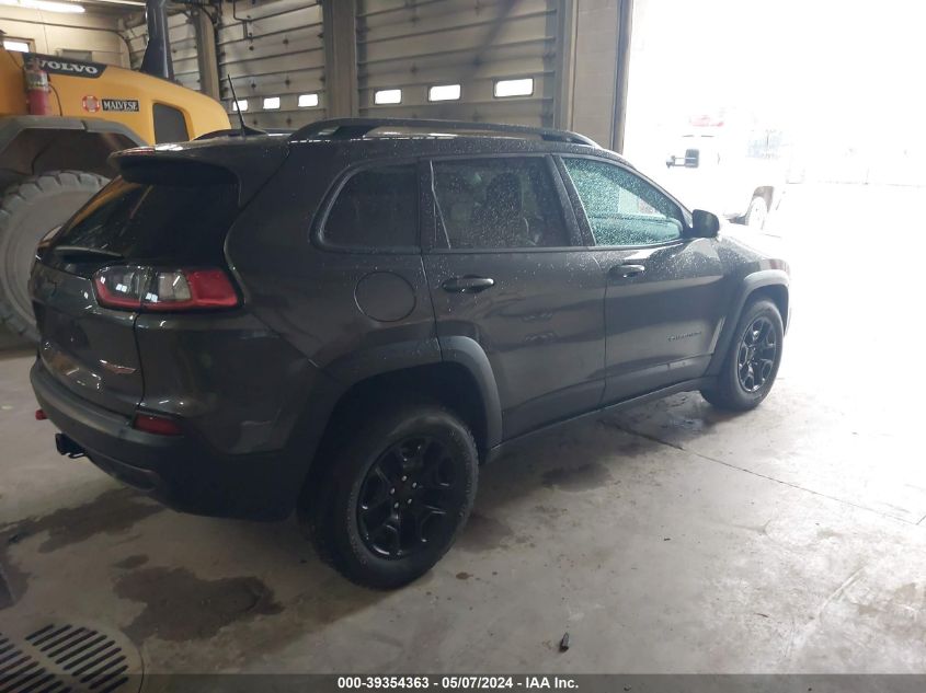 2019 Jeep Cherokee Trailhawk Elite 4X4 VIN: 1C4PJMBX7KD256726 Lot: 39354363