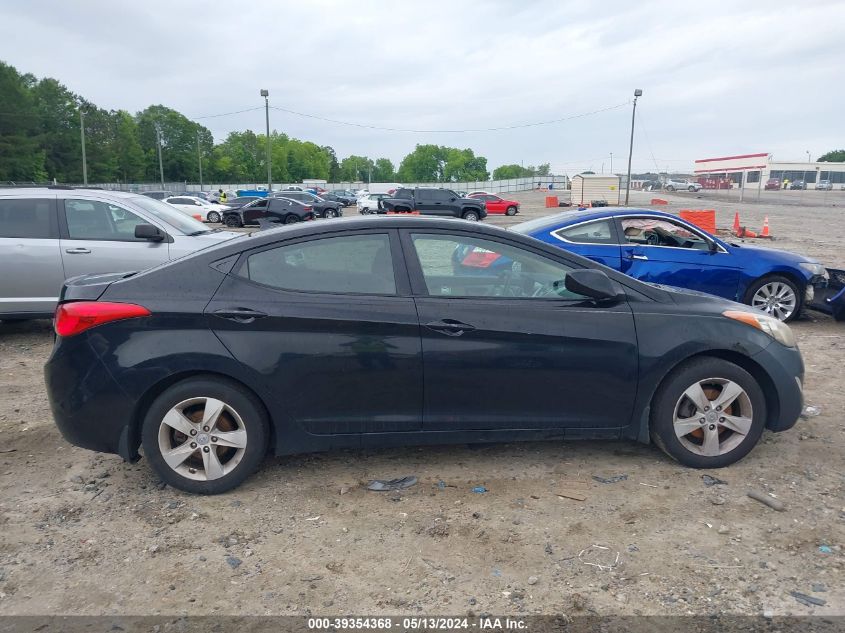 2012 Hyundai Elantra Gls (Ulsan Plant) VIN: KMHDH4AE6CU401833 Lot: 39354368