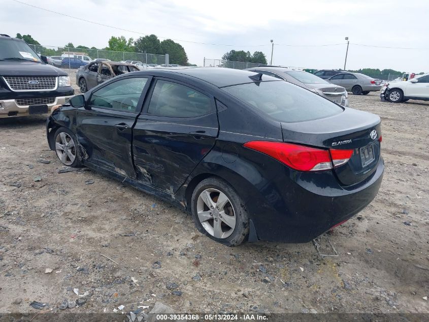 2012 Hyundai Elantra Gls (Ulsan Plant) VIN: KMHDH4AE6CU401833 Lot: 39354368