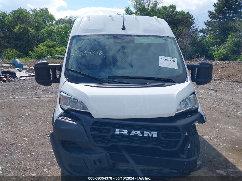 2023 Ram Promaster 3500 Cargo Van High Roof 159 Wb Ext VIN: 3C6MRVJG4PE512742 Lot: 39354378