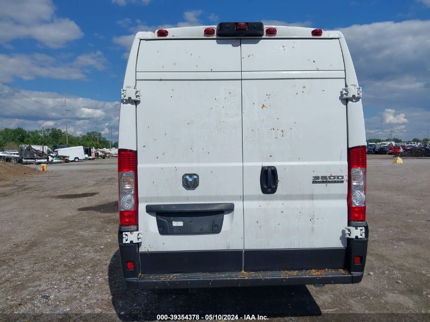 2023 Ram Promaster 3500 Cargo Van High Roof 159 Wb Ext VIN: 3C6MRVJG4PE512742 Lot: 39354378