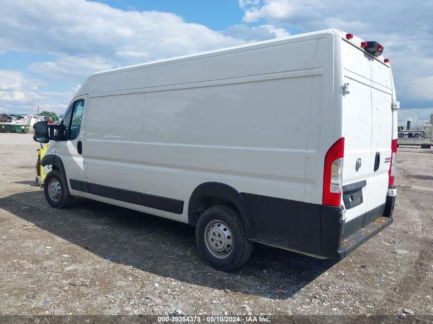 2023 Ram Promaster 3500 Cargo Van High Roof 159 Wb Ext VIN: 3C6MRVJG4PE512742 Lot: 39354378