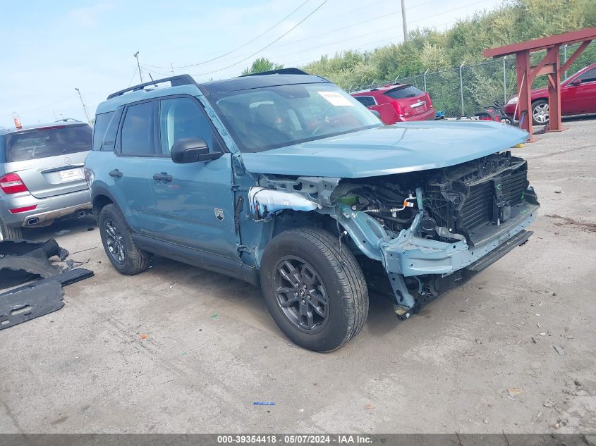 2023 Ford Bronco Sport Big Bend VIN: 3FMCR9B61PRD45262 Lot: 39354418