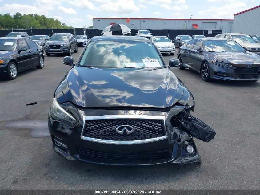 2015 Infiniti Q50 Premium VIN: JN1BV7AR9FM397101 Lot: 39354424