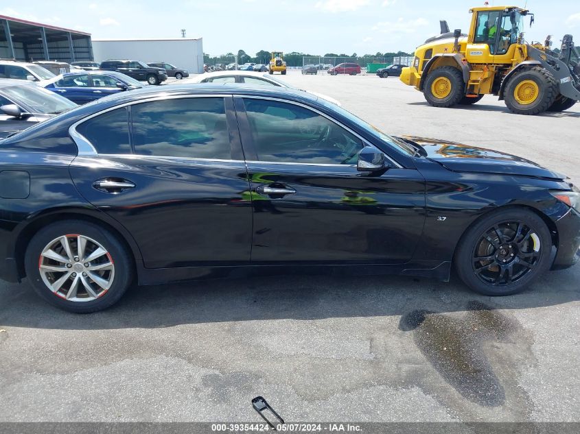 2015 Infiniti Q50 Premium VIN: JN1BV7AR9FM397101 Lot: 39354424