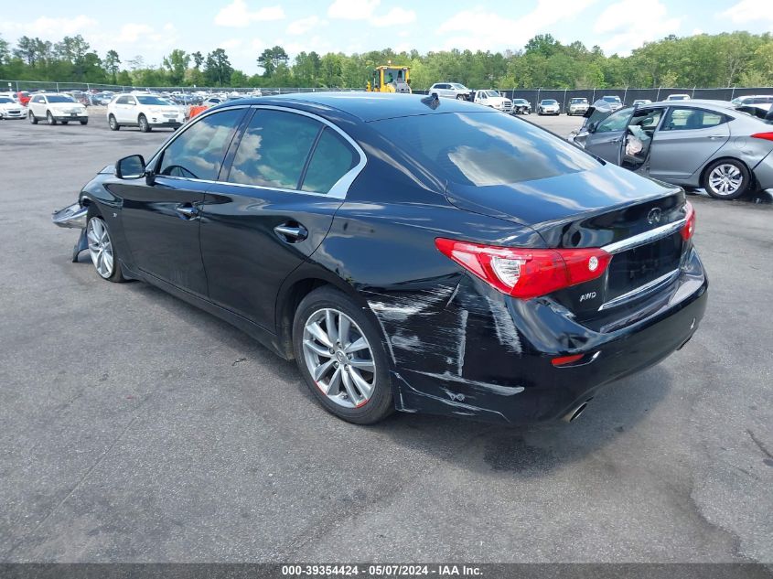 2015 Infiniti Q50 Premium VIN: JN1BV7AR9FM397101 Lot: 39354424