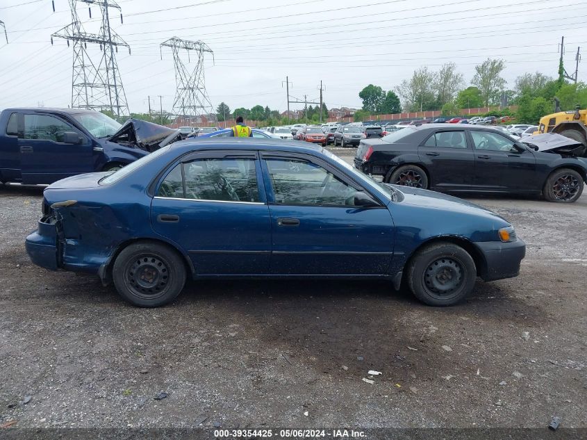 2002 Toyota Corolla Ce VIN: 2T1BR12E32C587199 Lot: 39354425