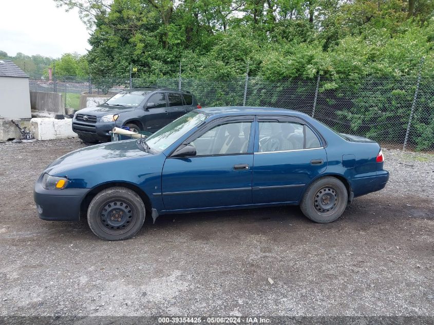 2002 Toyota Corolla Ce VIN: 2T1BR12E32C587199 Lot: 39354425