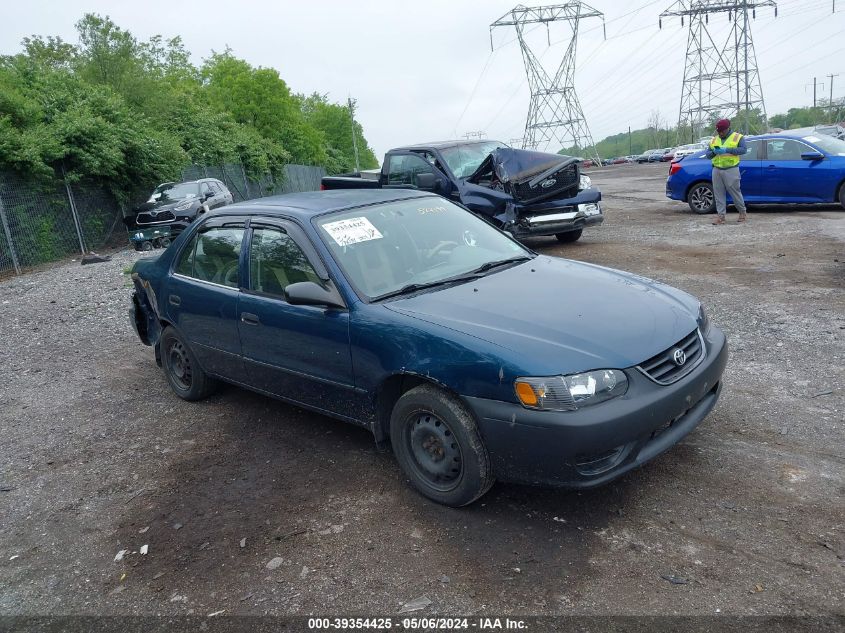 2002 Toyota Corolla Ce VIN: 2T1BR12E32C587199 Lot: 39354425