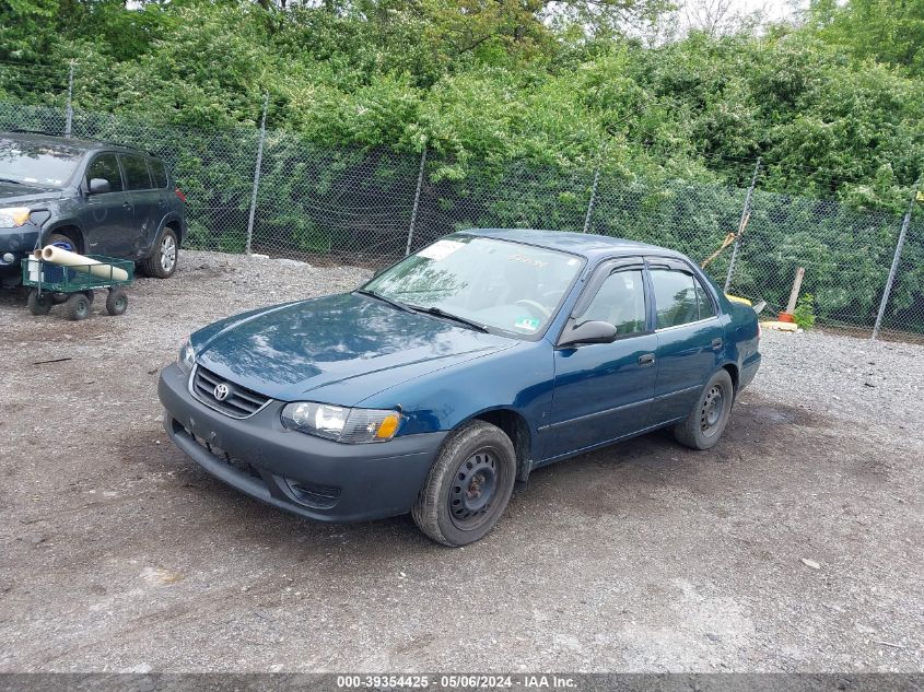 2002 Toyota Corolla Ce VIN: 2T1BR12E32C587199 Lot: 39354425