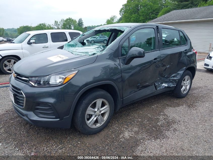 2020 Chevrolet Trax Awd Ls VIN: 3GNCJNSB1LL273145 Lot: 39354426