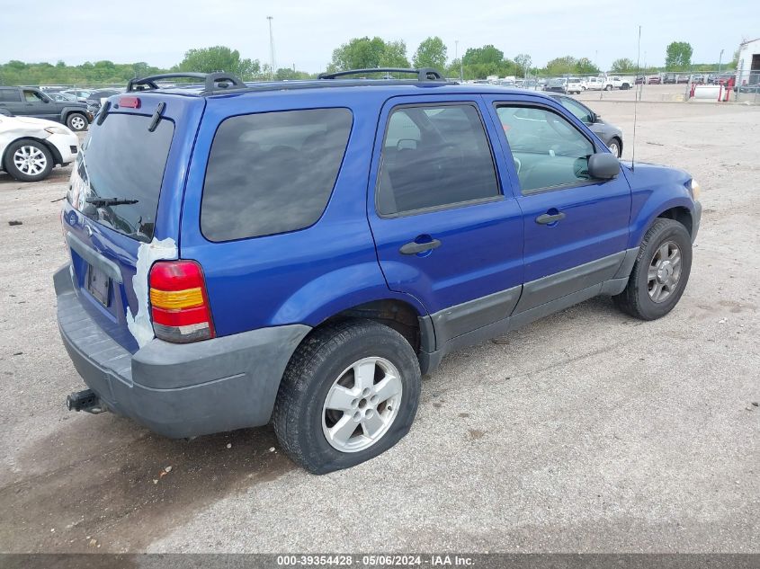 2005 Ford Escape Xls VIN: 1FMYU92Z95KB49747 Lot: 39354428