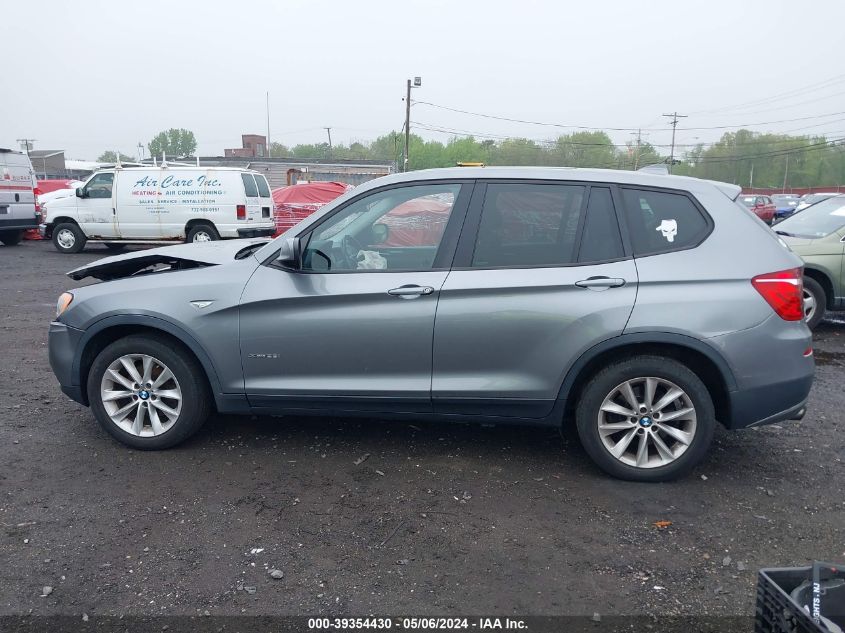 2013 BMW X3 xDrive28I VIN: 5UXWX9C58D0A18111 Lot: 39354430