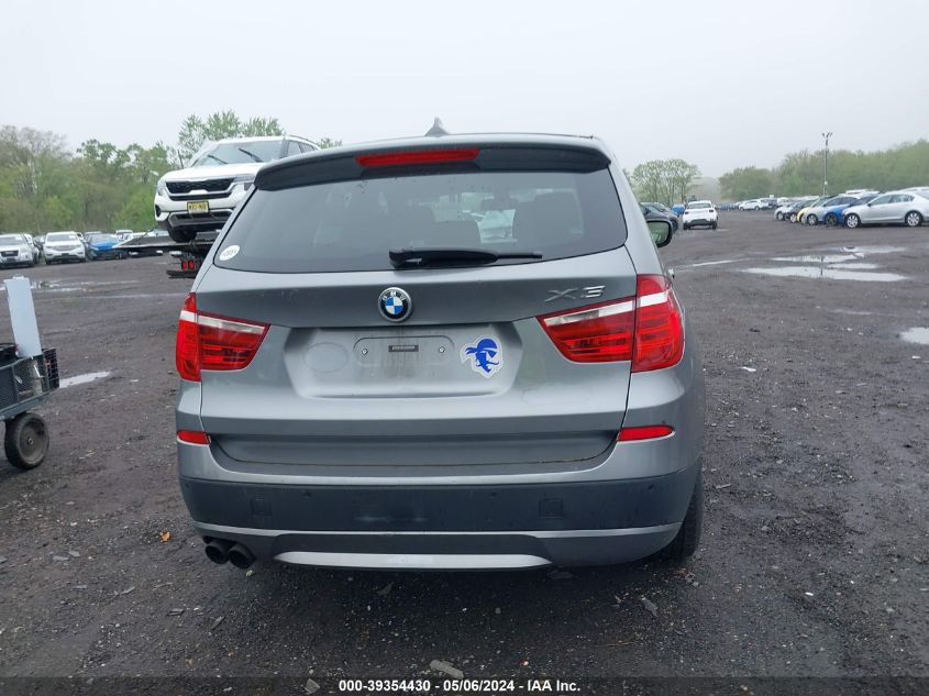 2013 BMW X3 xDrive28I VIN: 5UXWX9C58D0A18111 Lot: 39354430