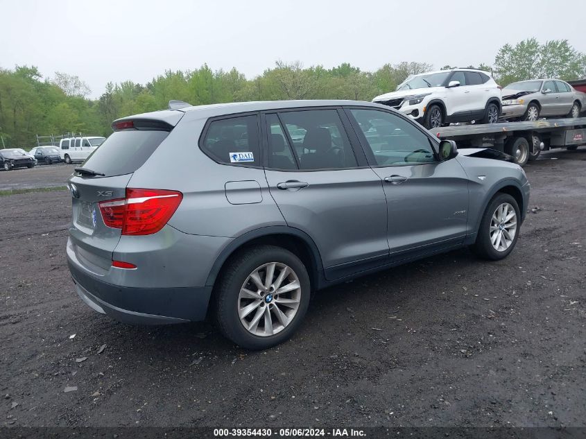 2013 BMW X3 xDrive28I VIN: 5UXWX9C58D0A18111 Lot: 39354430