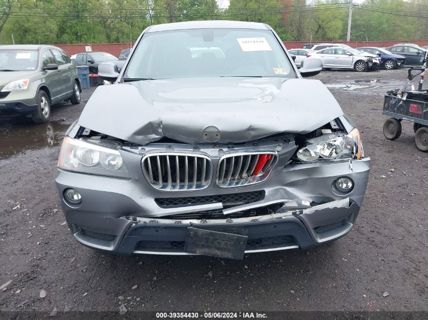 2013 BMW X3 xDrive28I VIN: 5UXWX9C58D0A18111 Lot: 39354430