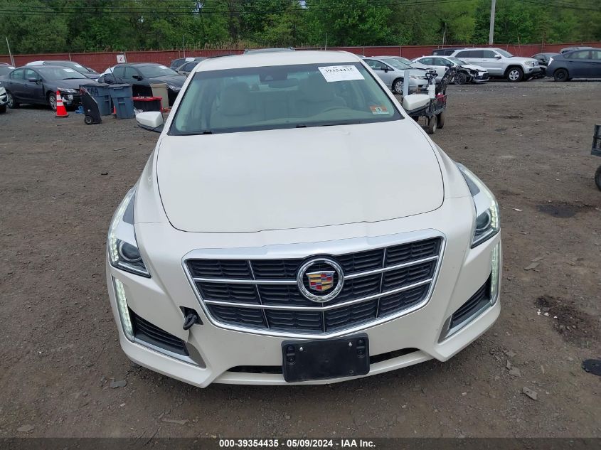 2014 Cadillac Cts Luxury VIN: 1G6AR5SX1E0123981 Lot: 39354435