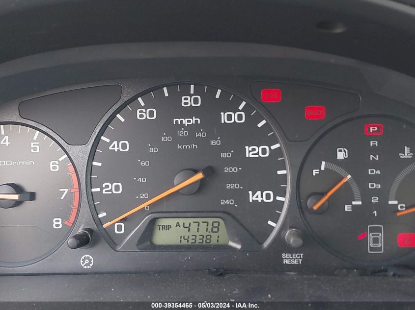 1HGCG56602A068945 | 2002 HONDA ACCORD